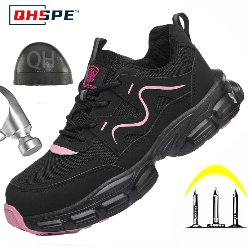 women-steel-toe-safety-shoes-anti-slip-breathable-lightweight-puncture-proof-soft-sole-comfort-work-boots