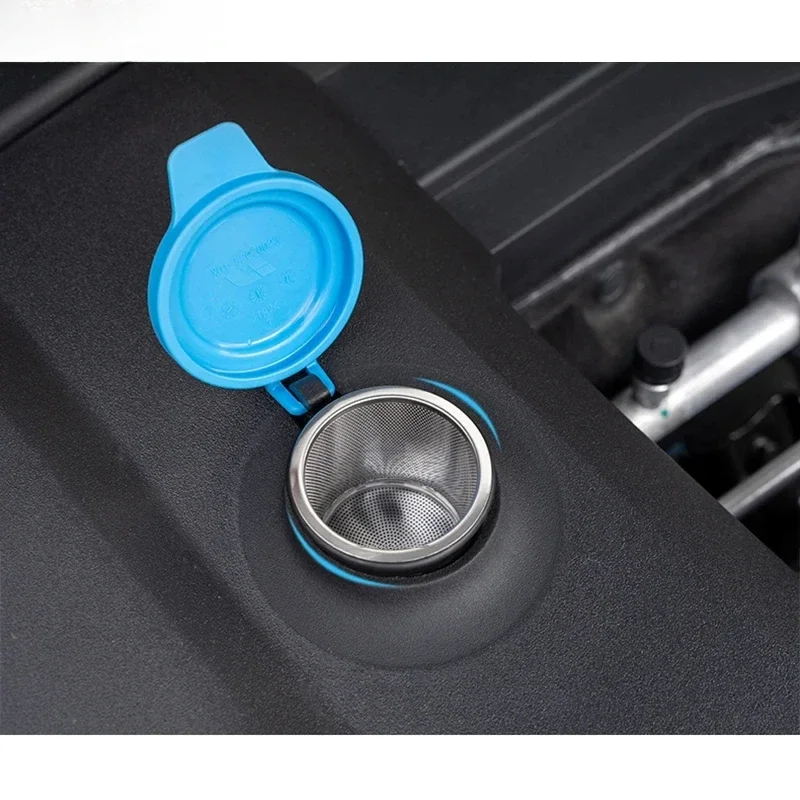 For Lixiang L7 L8 L9 2022 2023 Car Styling Stainless Steel Glass Water filter Screen Net Auto Modificaton Accessories