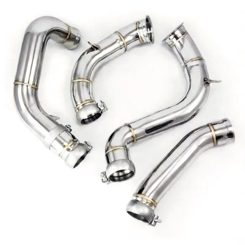 Performance Exhaust Downpipe For Mercedes C63 C63S AMG W205 4.0 Turbo Downpipes