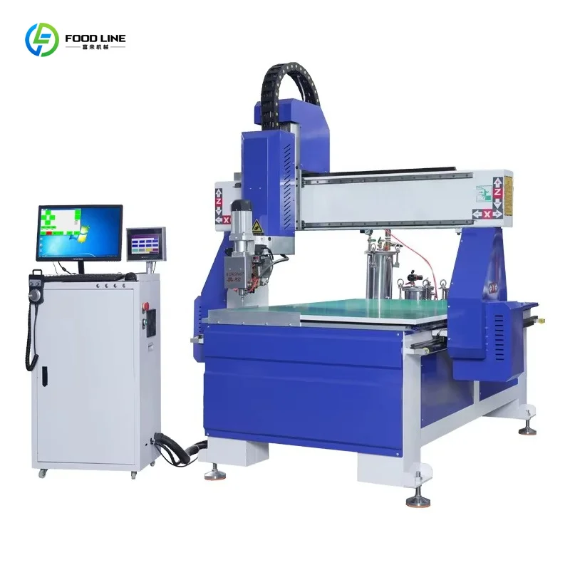 Customized Industrial Automatic PU Foam Gasket Sealing Machine Electric Pump Programmable for Plants and Farms
