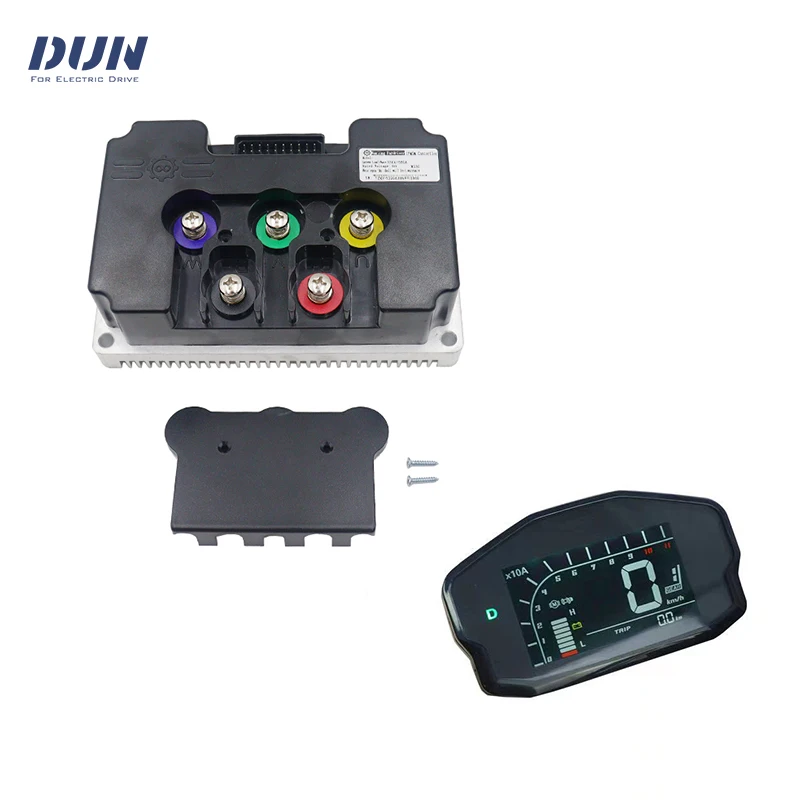 

Nanjing Fardriver ND72680 350A 48V-72V Hall BLDC Phase 680A V2 Motor Controller and DKD Display for 3-6KW Motor