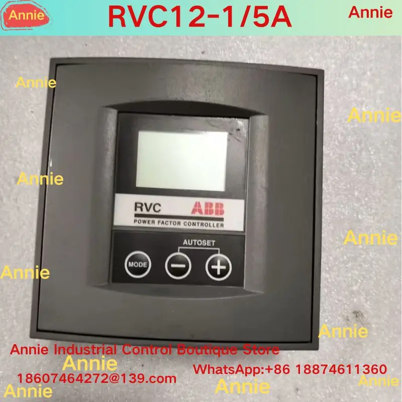 

Б/у тест OK 2GCA288094A0050 Контроллер коэффициента мощности RVC12-1/5A