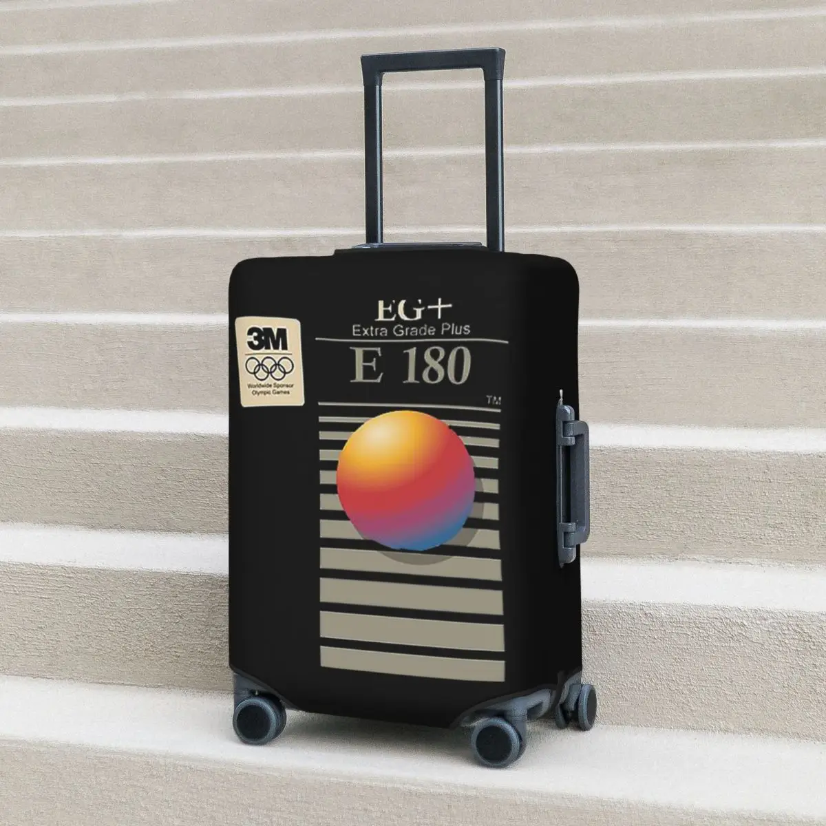 

VHS Scotch E180 Suitcase Cover Protection Elastic Travel Luggage Protector Covers for 18-32 Inch