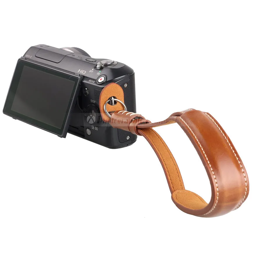 1PCS PU Caméra initié Dragonne pour X100 X100T XDallas E-M10 jas1R G1X Mark II GF7