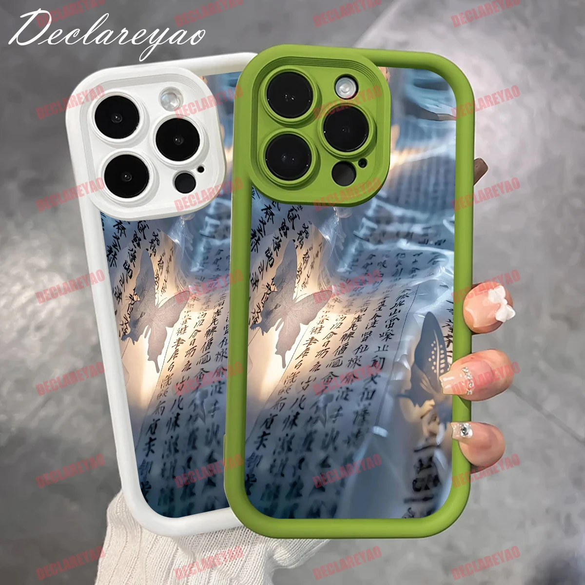 DECLAREYAO لينة ضوء سليم ماتي بولي يوريثان يغطي ل VIVO Y18 برو Y55 Y75S S1 Y81i Y52 SE Y03 Y78 Y95 Y30 Y28S غطاء مقاوم للصدمات #6