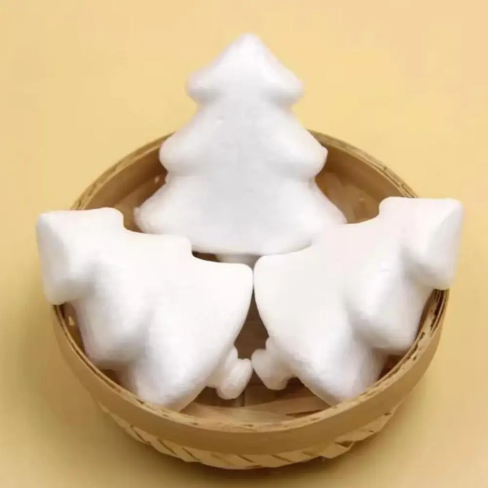 10pcs High Quality Polystyrene Styrofoam Multi Modelling Foam Ball White Handmade DIY Supplies Snowflakes&Heart Ornaments