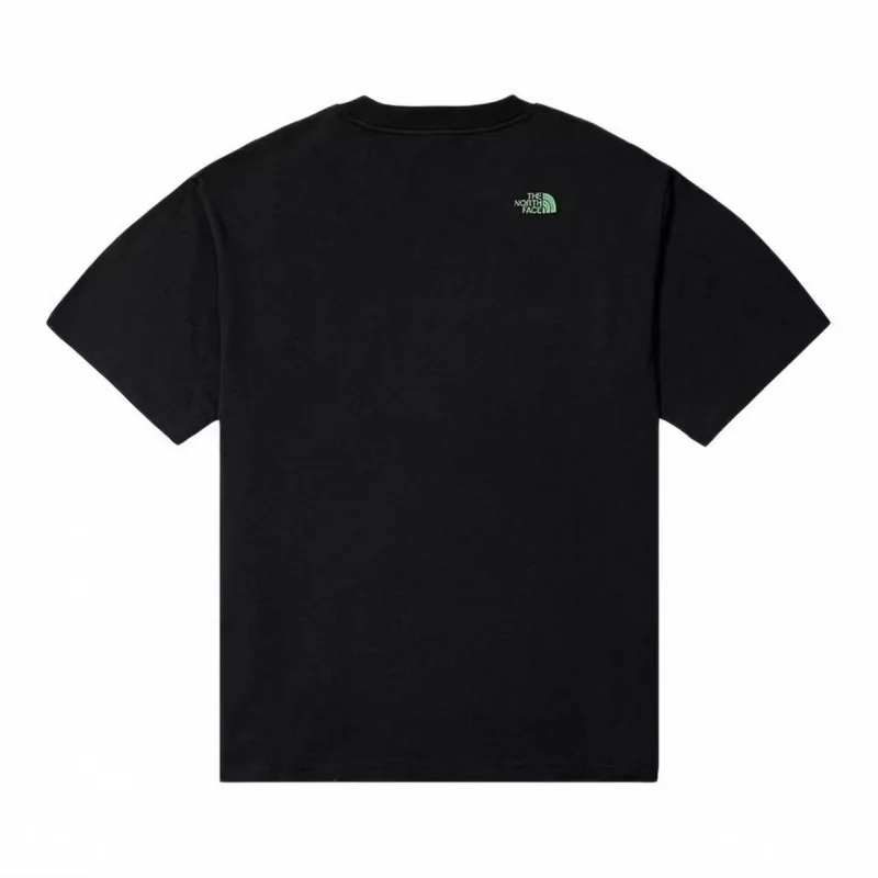 THE NORTH FACE Sunflower Earth Print Pure Cotton Outdoor Casual Loose Breathable Short-sleeved Shirt for Both Men and Women