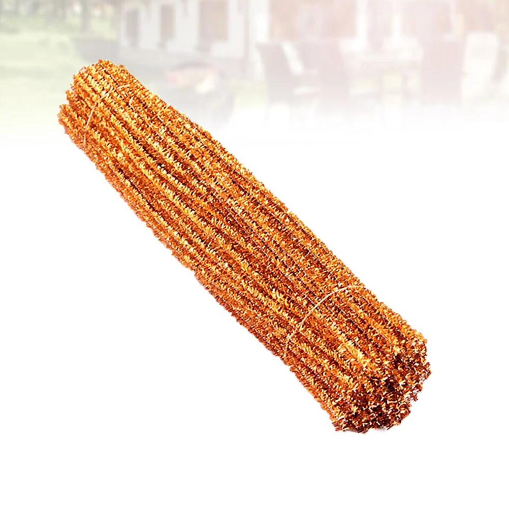 

200Pcs Glitter Twisted Stems DIY Craft Material Creative Imagination Development Party Favors Stem