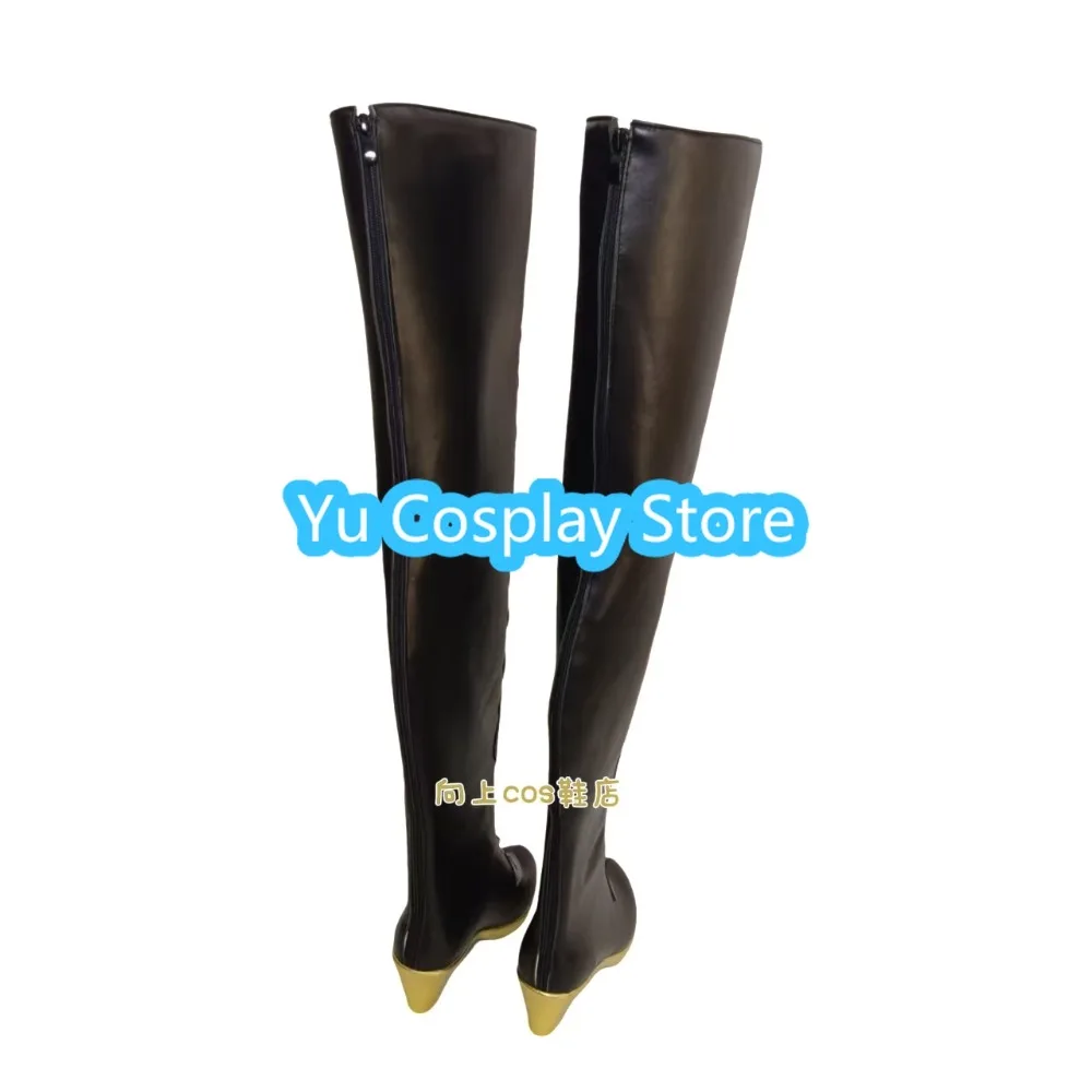 ร้านยูคอสเพลย์ รองเท้าคอสเพลย์เนเวียจากเกมเก็นชิน อิมแพ็ค รองเท้าบูทคอสเพลย์อนิเมะ รองเท้าบูทคอสเพลย์สำหรับฮาโลวีน อุปกรณ์ประกอบชุด