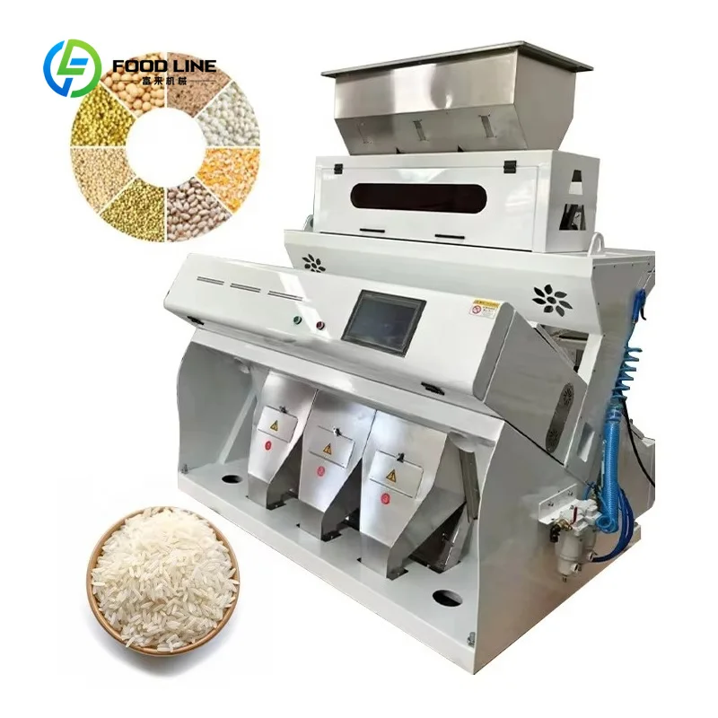 Customized Color Sorter Machine For Maize Sugar Coffee Bean Automatic Optical Sorting High Precision Efficient Digital For Grain