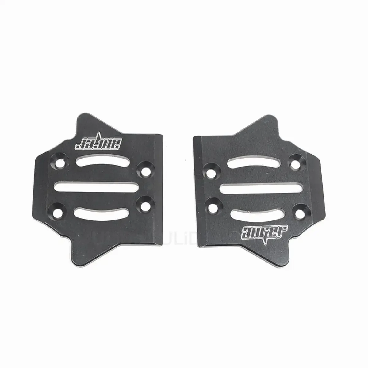 2pcs New Upgrade Parts Aluminum Chassis Armor Protection Skid Plate Metal Anti Abrasion For HOBAO 8SC H9 Rc Car