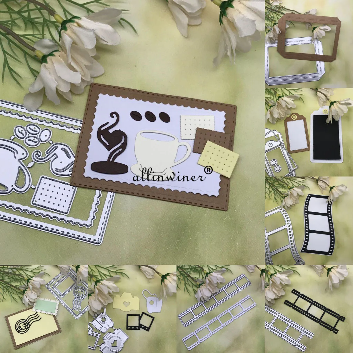 Photo film frame Metal Cutting Dies Stencils Die Cut for DIY Scrapbooking Album Paper Card Embossing