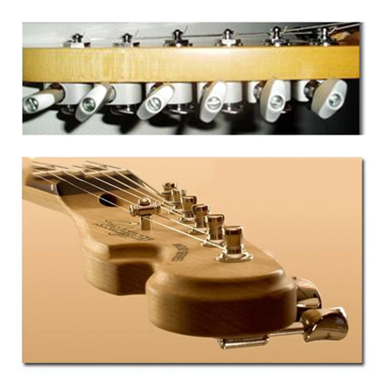 Колки для настройки гитары Ключи для настройки тюнеры с одним отверстием для классической гитары 5L 5R