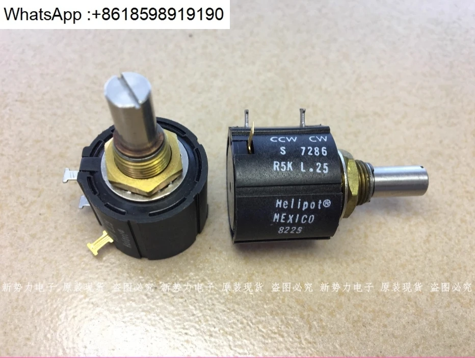 

Helipot S7286 R5k BI Winding Multi-turn Potentiometer 5K