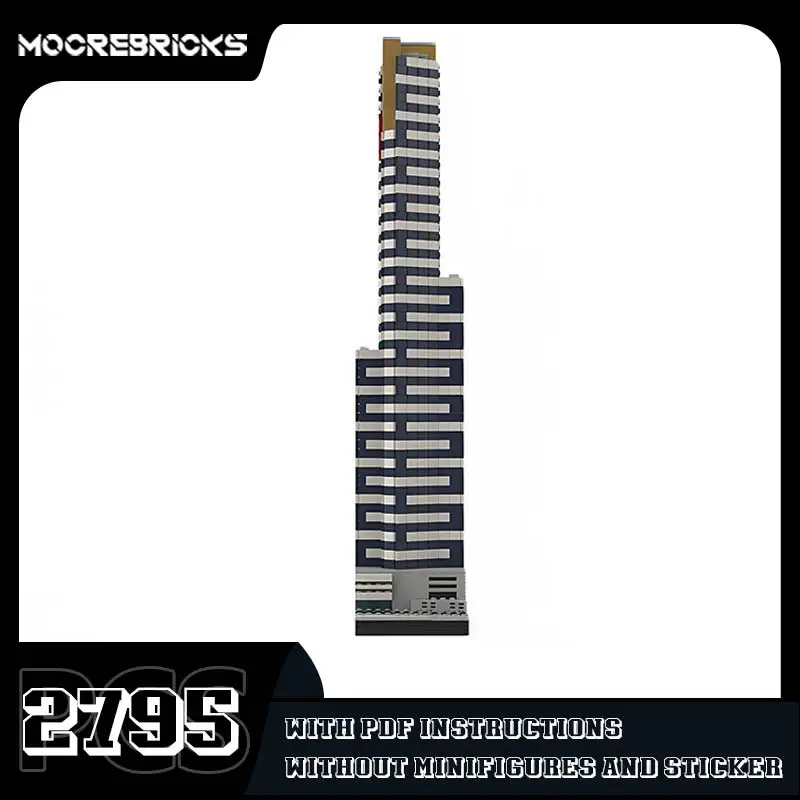 Sammlung Serie Eureka Tower Bausteine Stadt Wolkenkratzer Architektur DIY Modell Montage Ziegel kinder Weihnachten Spielzeug