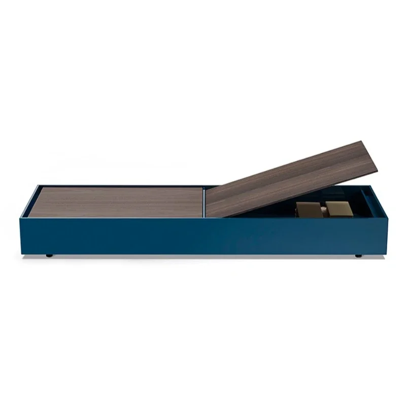 Plastic square simple installation modern simple coffee table can be stored