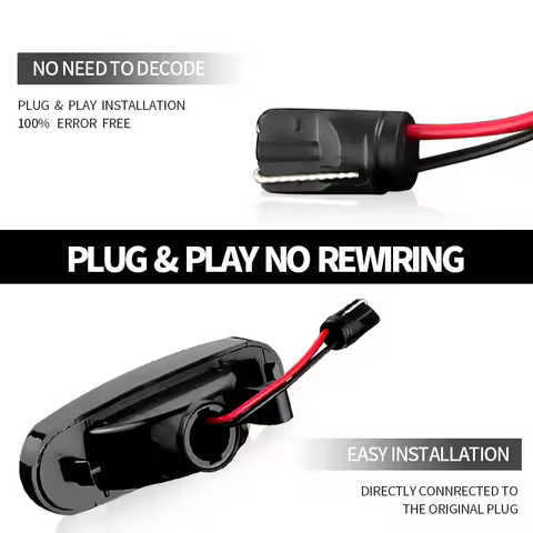 2PCS LED Dynamic Side Marker Light Turn Signal Lamp For Fiat Panda MK2 3 Grande Punto Doblo Fiorino Linea Idea Stilo Multi Qubo