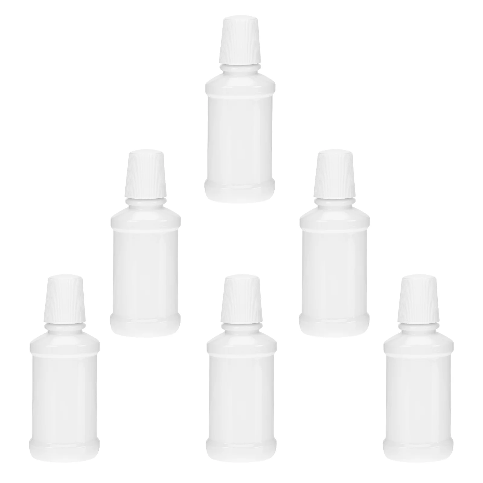 6 PCS Multipurpose Mouthwash Bottle Travel Bottles Leakproof Sub The Pet Container