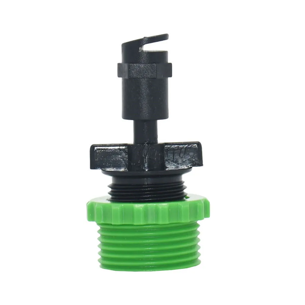 1/2 3/4 Inch 180 Degree Refraction Sprinkler Nozzle Water Drip Irrigation Flat Fan Spray Nozzle For Plant Spray 2Pcs