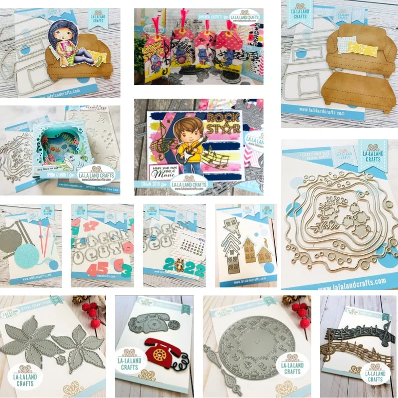 houses Under the Sea craft metal cutting dies mold strips sheet scrapbook paper craft knife mold blade punch stencils dies 2026