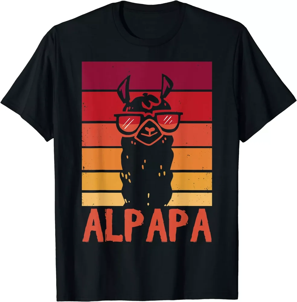 Alpapa Alpaca Fan Llama Fan Lover Father's Day vintage Unisex T-Shirt