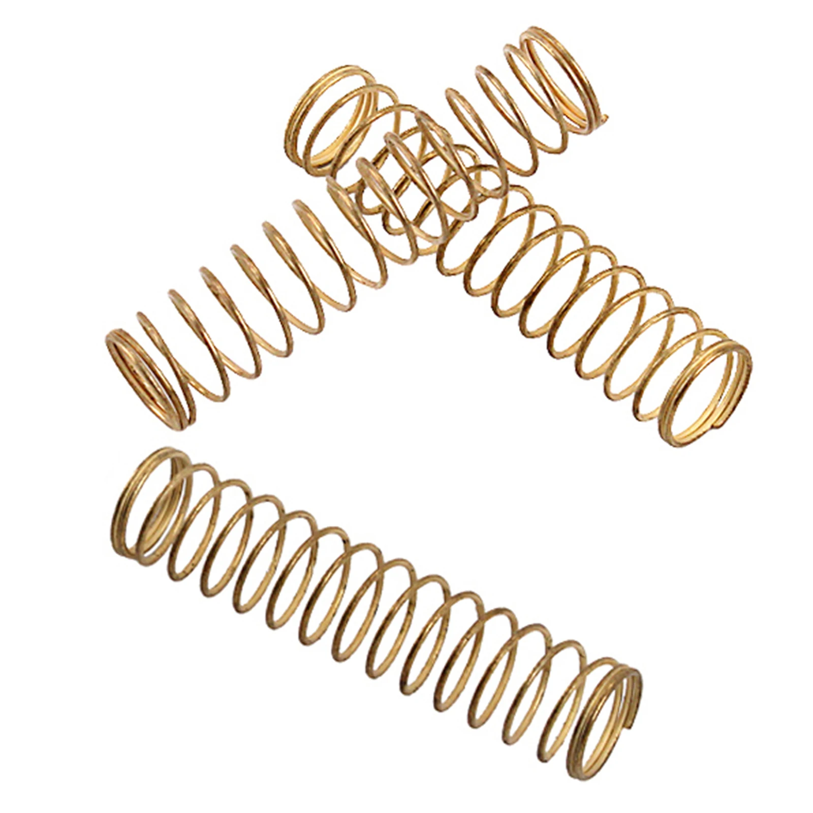 

3Pcs Trumpet Spring Professional Replacement Parts High Grade Brass Spring for Repairing Woodwind Instrument Kit