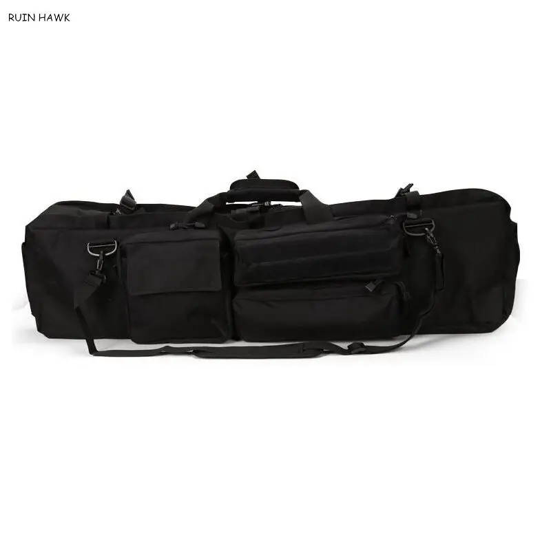 1000D Nylon Tactical Gun Bag Heavy Duty Shoulder Strap Air Rifle Carrying Case Bullet Resistant Colorful for Hunting Equipment