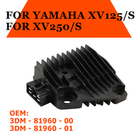 3DM-81960-01 Motorcycle Voltage Regulator Rectifier For Yamaha XV250 V-Star Virago XV125 XV125S XV250S Virago 3DM-81960-00 Parts