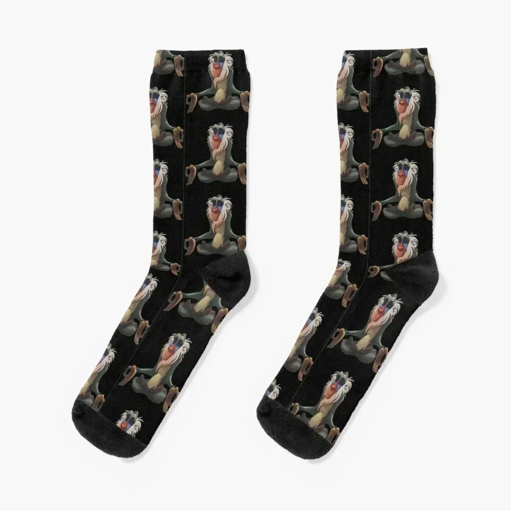 

Rafiki monkey Socks Antiskid soccer anime warm winter Sports Socks For Girls Men's