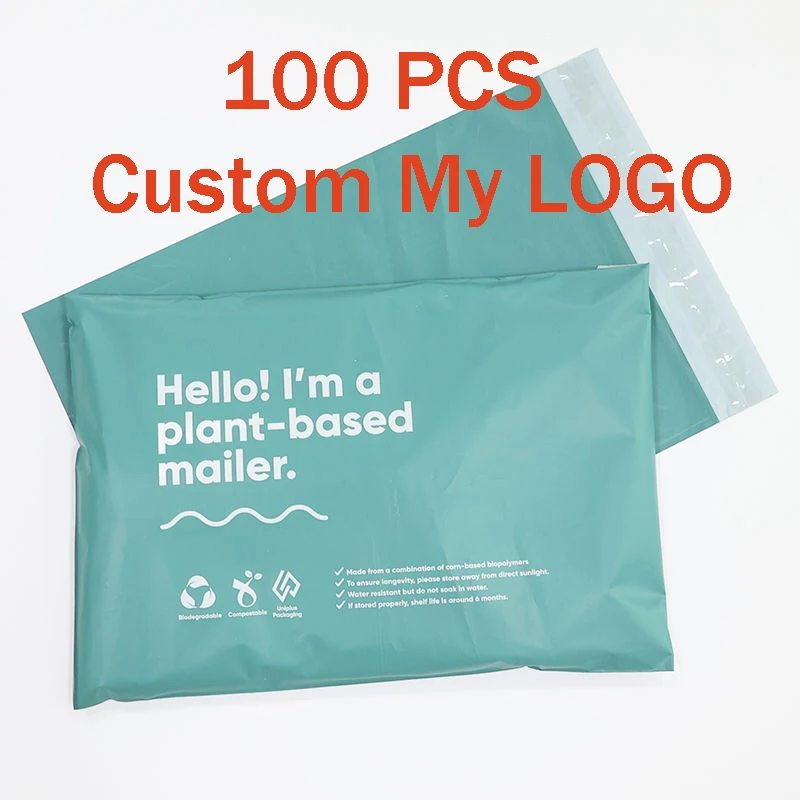 

Eco friendly customised poly mailer logo printing Personalized Courier Big Promotion Nice Printing poly mailer