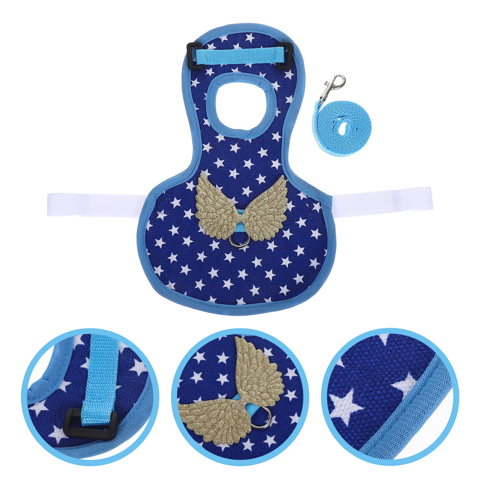 

Chicken Duck Goose Outfit Adjustable Jacket Rooster Vest Warm Pet Harness Leash Set Hen Clothes Chicken Clothes