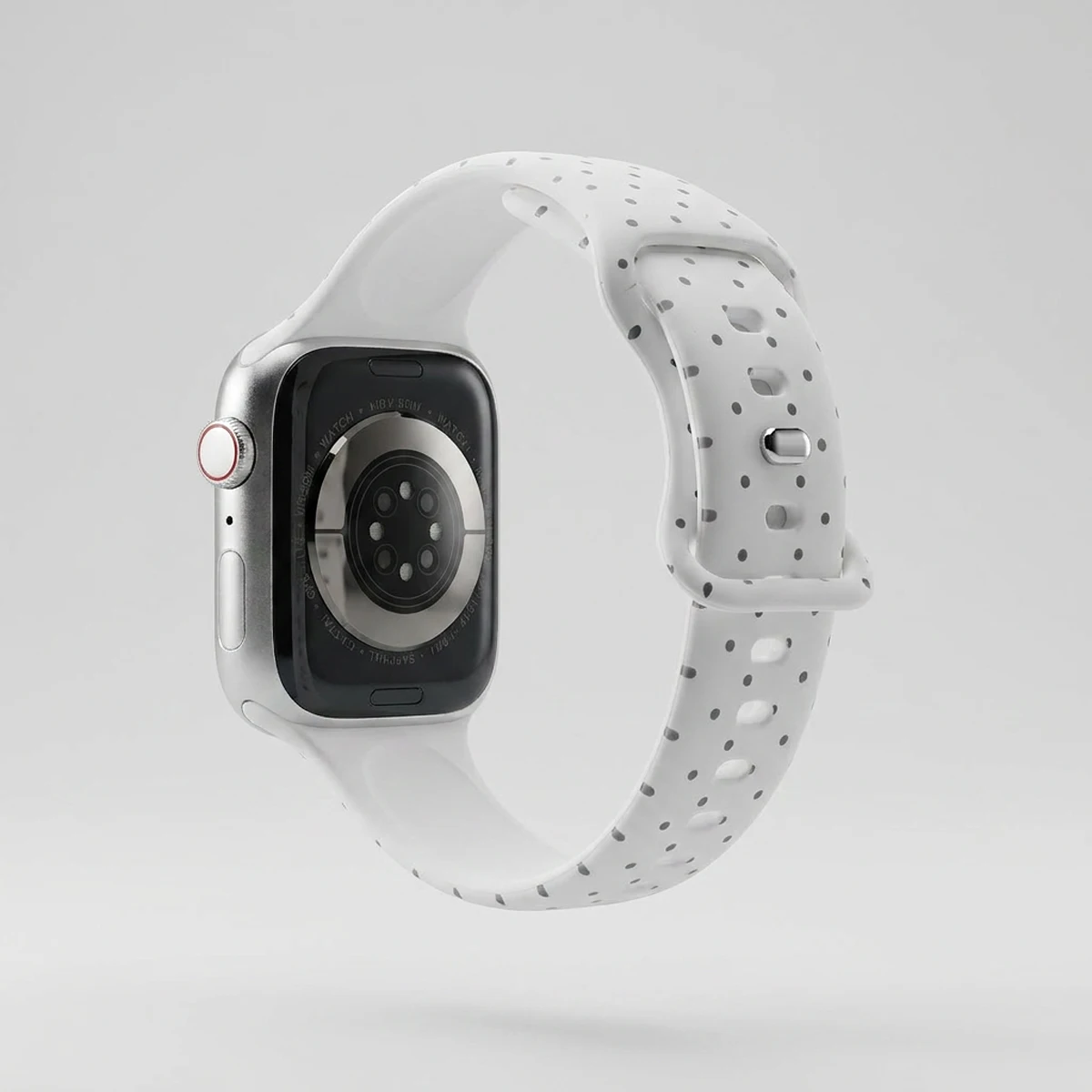 Woman Polka Dots Band for Apple Watch 38 41 42 46 49mm Silicone Sport Strap for Iwatch Ultra 3/2/1 S11 10 9 8 7 6 SE3 Bracelet