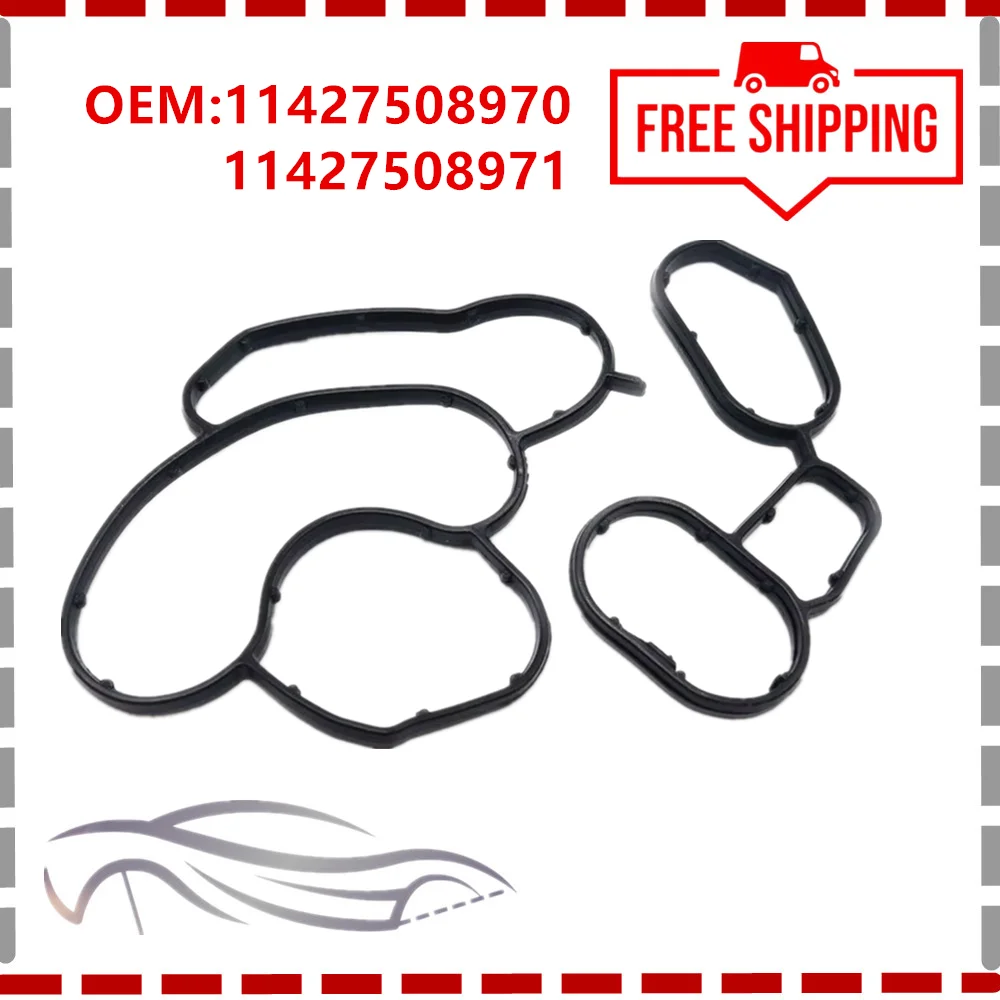 

11427508970 11427508971 Engine Oil Filter Housing Gasket Seal for BMW E81 E87 E46 E90 E60 E83 N45 N43 N42 N46 Engine