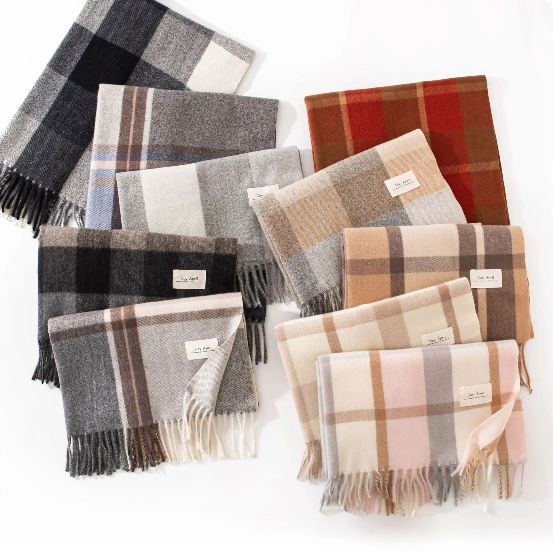 

Стильный дизайн клетчатый шарф для женщин и мужчин зима-осень имитация кашемира широкая длинная шаль дизайн теплый мягкий глушитель женский мужской