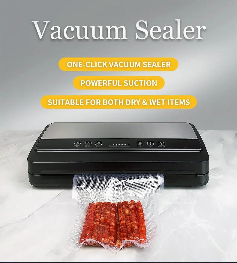 

Electric ABS Vacuum Sealing Machine With Overheating Protection Household & Outdoor Use 2.1-5.0L Capacity Plastic Material