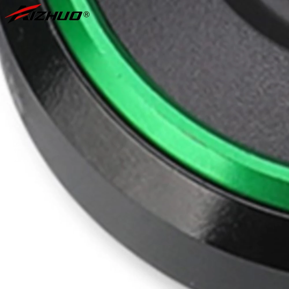 

2PCS Frame Hole Cover Caps Plug Decorative Frame Cap Set For Kawasaki ZX-10R Z1000 Ninja 1000 Ninja1000SX Z1000SX ZX10R ZX10RR