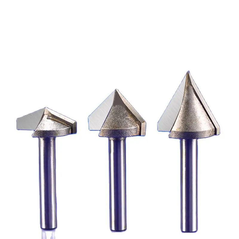 WeiTol 5A CNC 60 90 120 150 градусов 3D V-образный резак 3D V Биты для гравировки инструменты для гравировального Станка 2 канавки Деревообрабатывающие инструменты WeiTol 5A CNC 60 90 120 150 градусов 3D V-образный резак 3D V Биты для гравировки инструменты для гравировального Станка 2 канавки Деревообрабатывающие инструменты