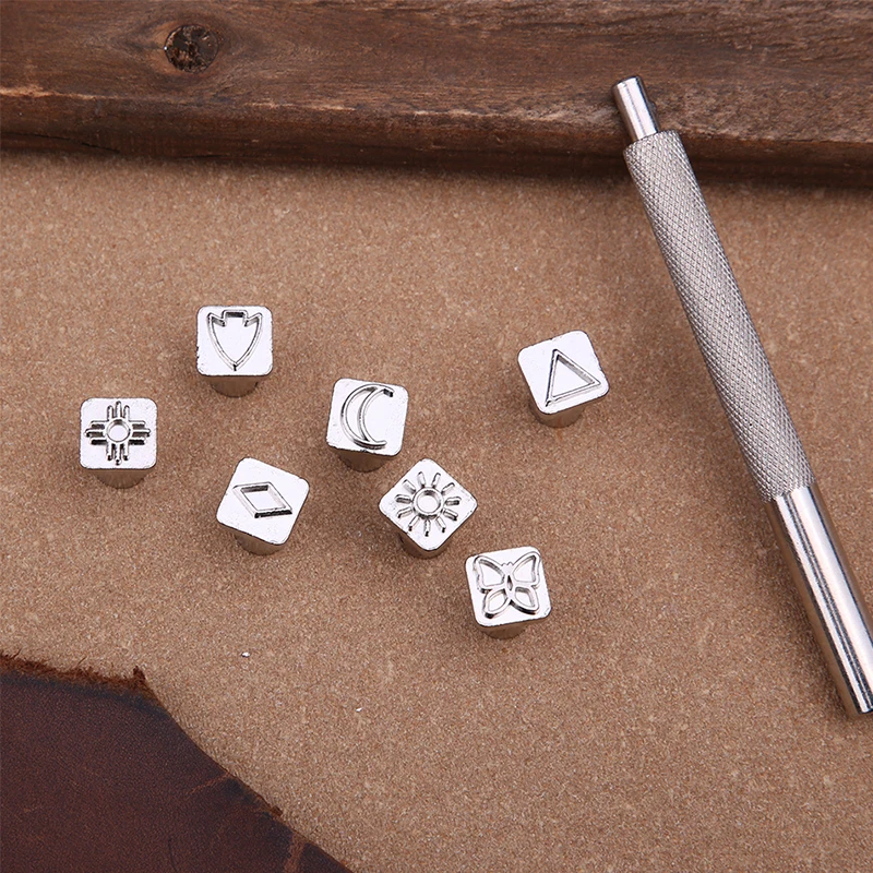 MIUSIE 32/36Pcs Steel Punch Alphabet Letter Number Leather Stamper Set 3mm/6mm Metal Leather Punching Tools for DIY Leather