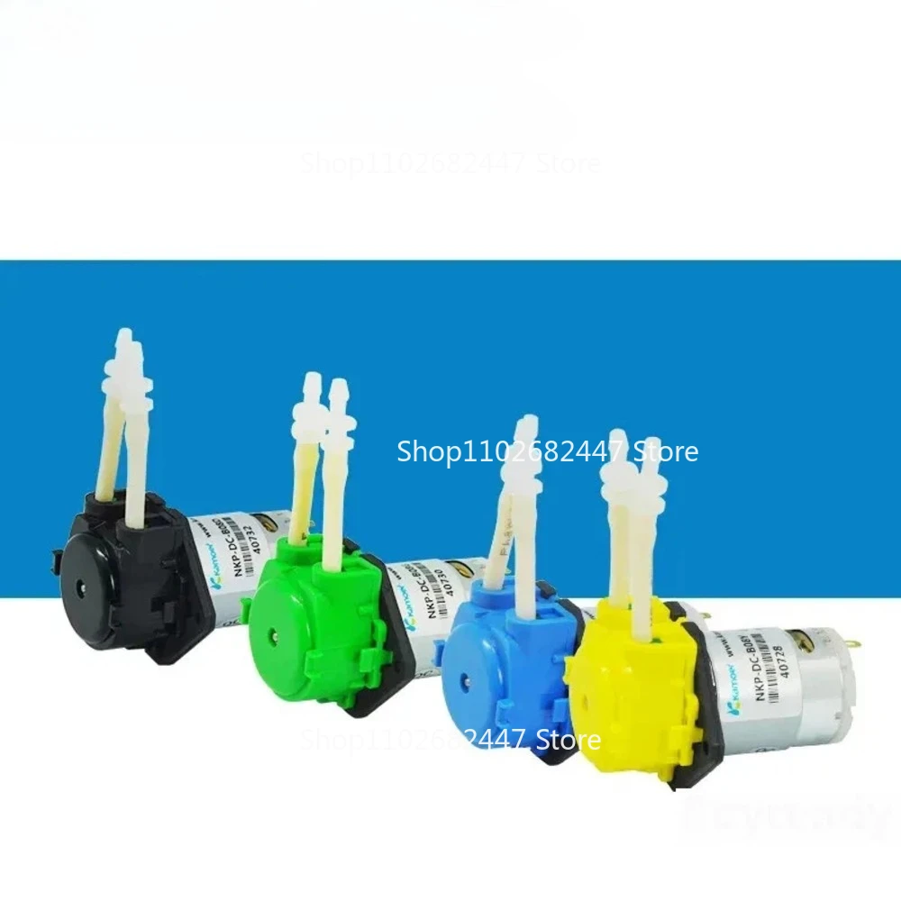 12V 24V Peristaltic Pump with Hose Bass Laboratory Analysis DIY Liquid Self-priming Pump Pumping Kamoer