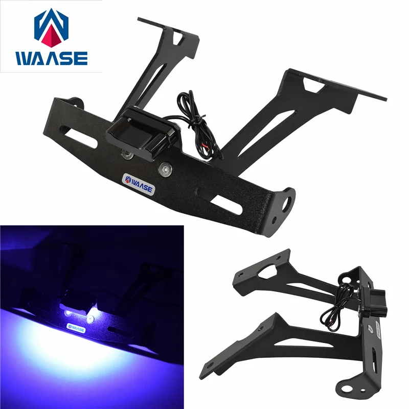 

WAASE License Plate Frame Holder Bracket Fender Eliminator Tail Tidy For Suzuki GSXR1000 GSXR1000R GSX-R 1000 1000R 2017-2022