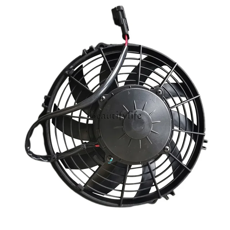 Refrigeration unit electronic fan assembly 12V suction refrigeration equipment accessories 1209 semi-waterproof fan