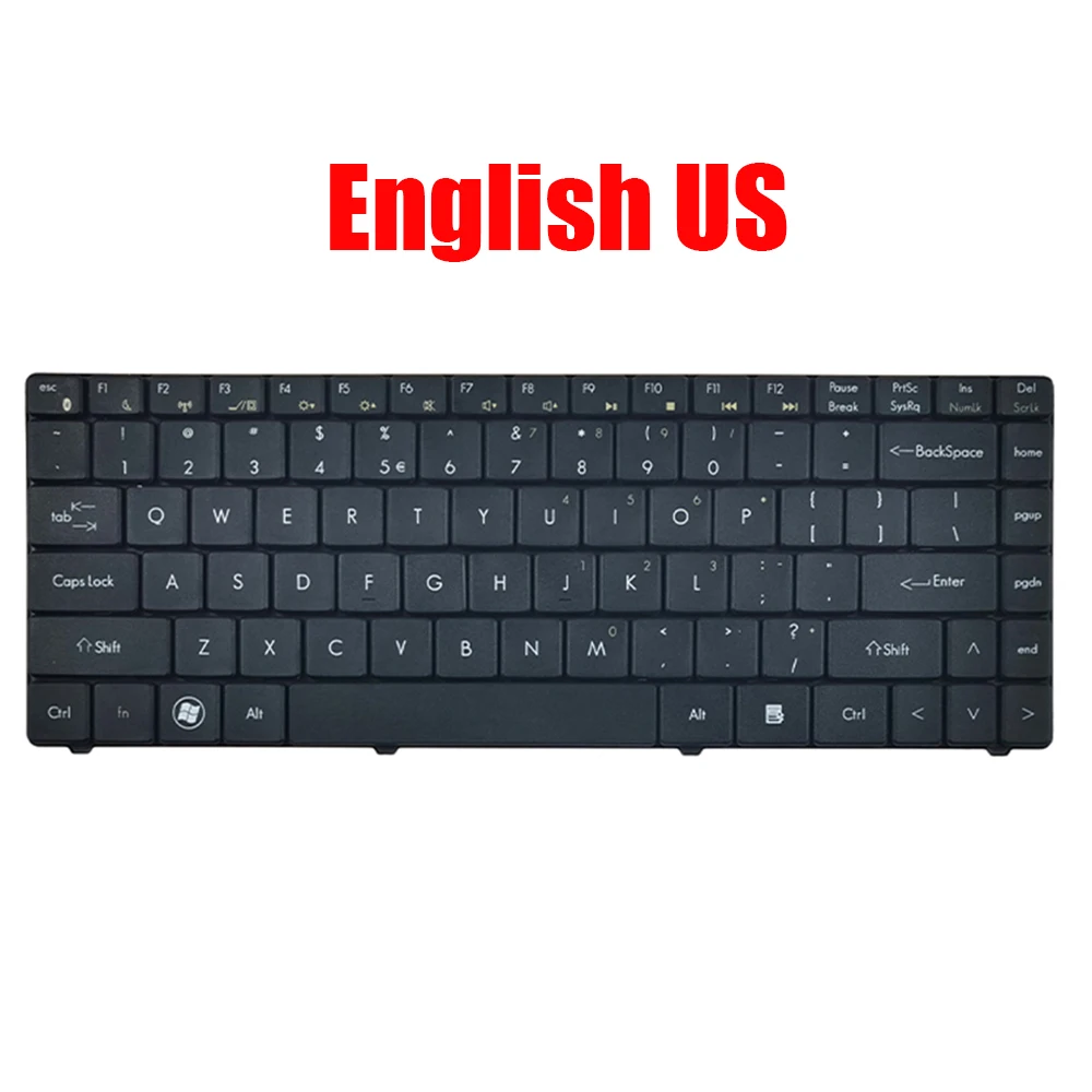 Laptop Keyboard For Quanta SW9 SW9D AESW9U00020 MP-07G33US-9201 English US Black New