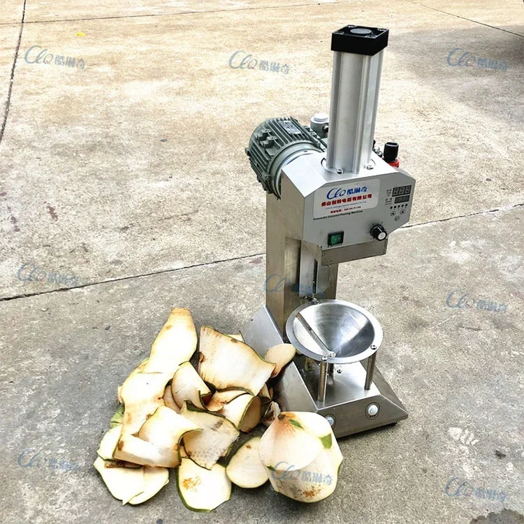 High Quality Coconut Flesh Skin Husk Shell Removingell Peeler Machine