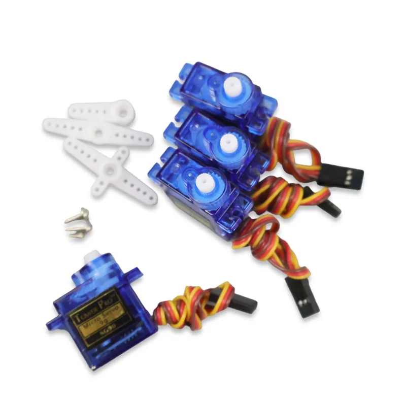 1/2/4Pcs SG90 MG90S 9g Digital Mini Micro Servo 180/360Degree for Rc Helicopter Airplane Mini Boat Car MG909G Trex 450 RC Robot  view 4