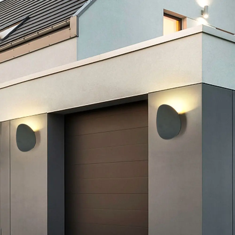 Simple Round LED Wall Lamp Indoor Outdoor Decorative Lighting Modern Wall Lamp Minimalist Design LED Lighting Creative Wall Lamp