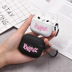 Pink Bratz Cute Airpod Case Cool auricolare Cover per AirPods 2 3 Pro 2a generazione custodia regalo di compleanno per ragazze fidanzata