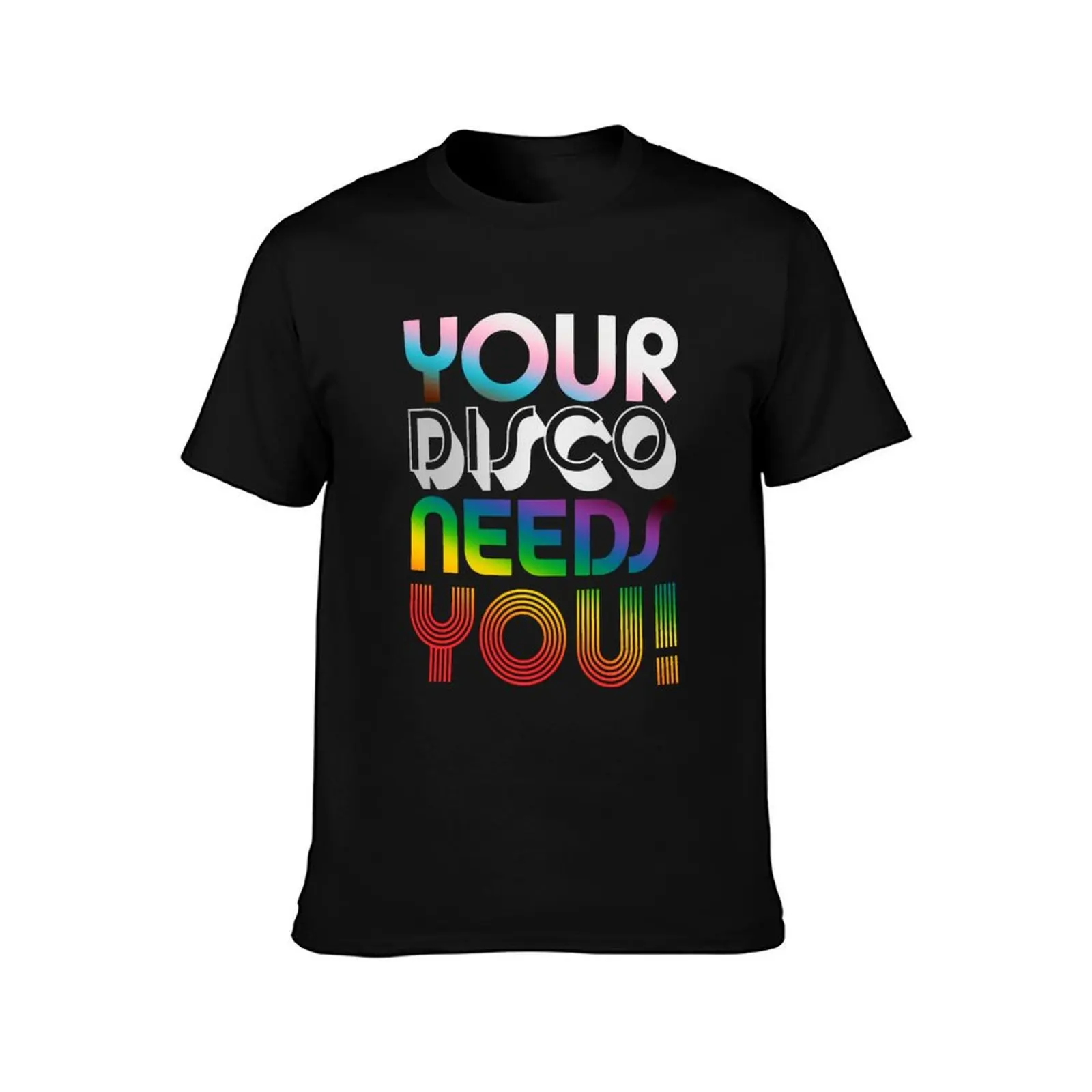 Your Disco Needs You - Kylie Minogue - Light Years - Progress Pride Colours LGBTQIA+ T-Shirt Thanksgiving Casual Tee T-Shirt