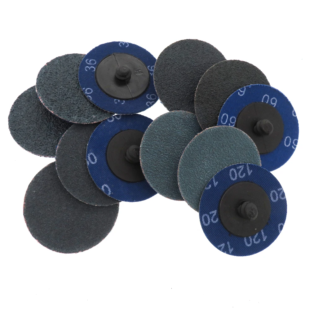 10Pcs 2Inch Quick Change Surface Conditioning Disc  Sanding Disc 50mm for Die Grinder Grind Polish Burr Rust Paint Removal