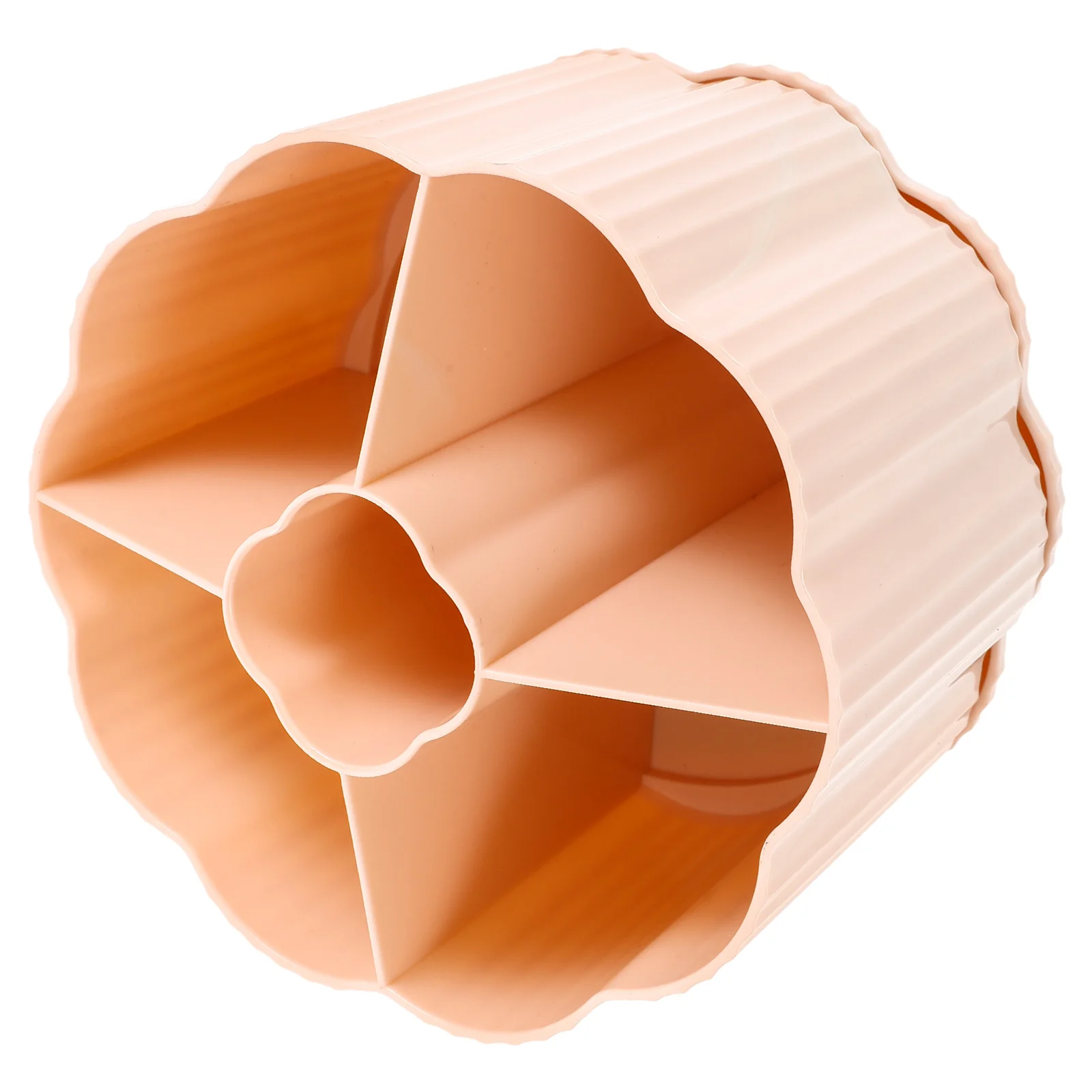 

Rotating Makeup Brush Organizer Multi-Slot Degree Turntable Function for Home Office Bathroom Desktop Storage