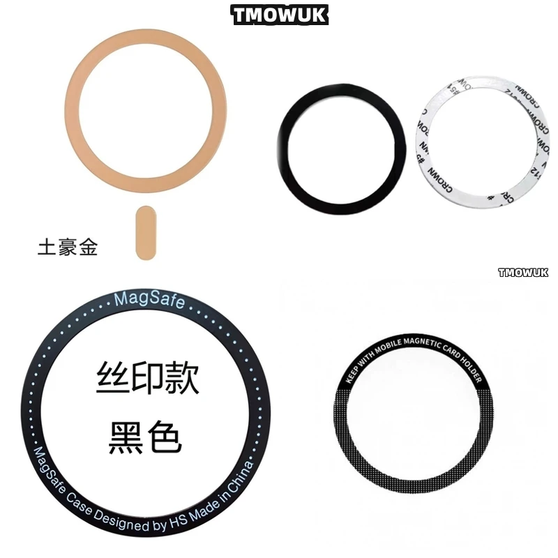 

For OPPO Reno 6 12 10 Pro Find N X3 X8 Ultra, Magsafe Magnetic Ring Sticker Boosts Charging Speed.